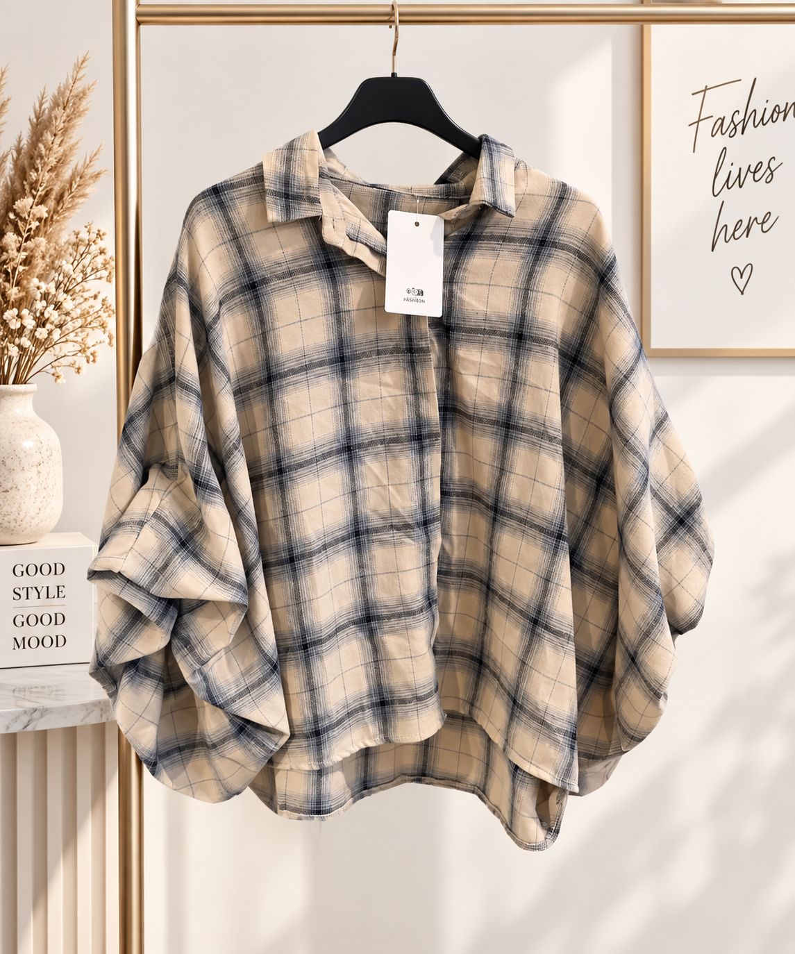 Ruiten oversized hemdjes