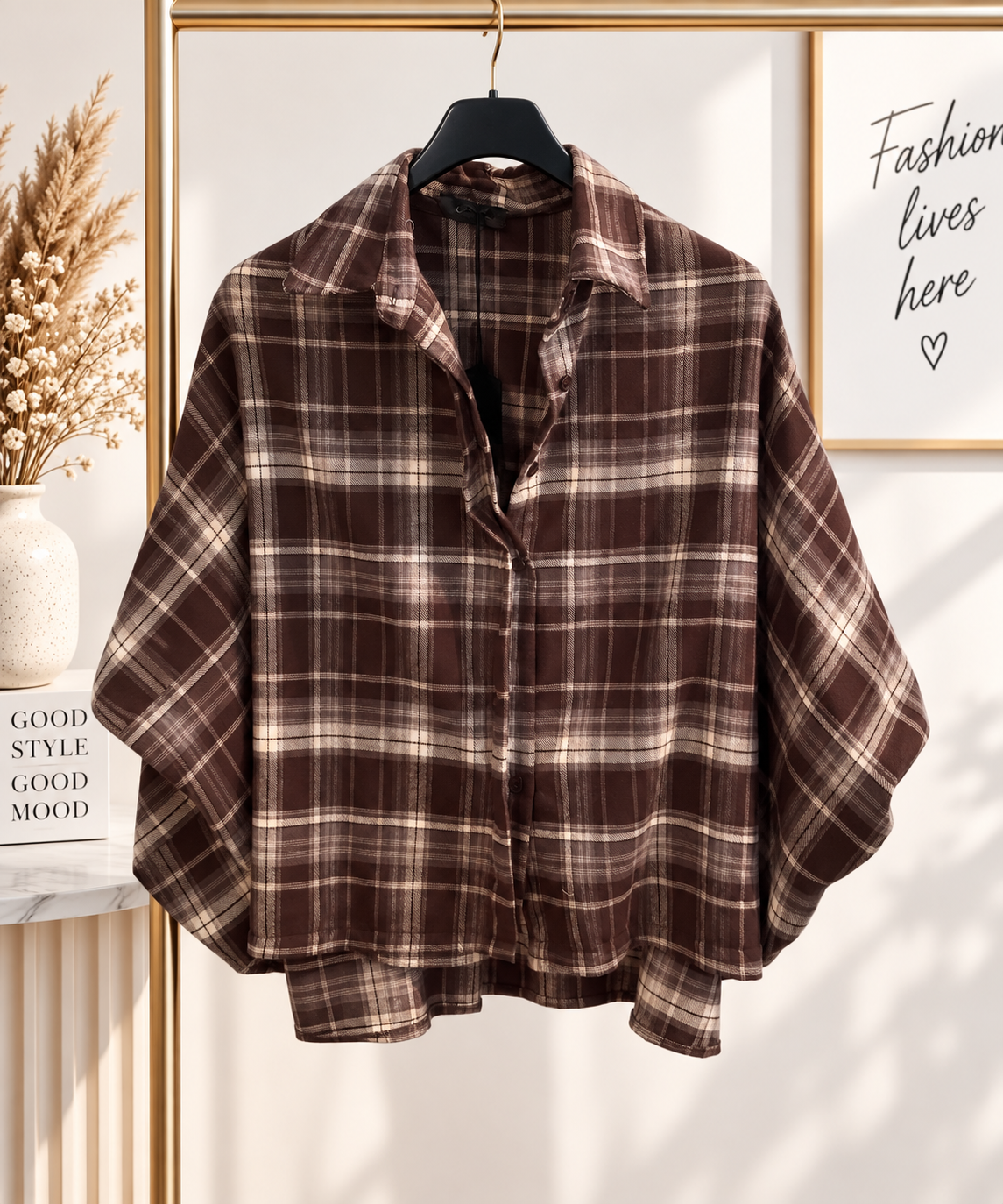 Ruiten oversized hemdjes