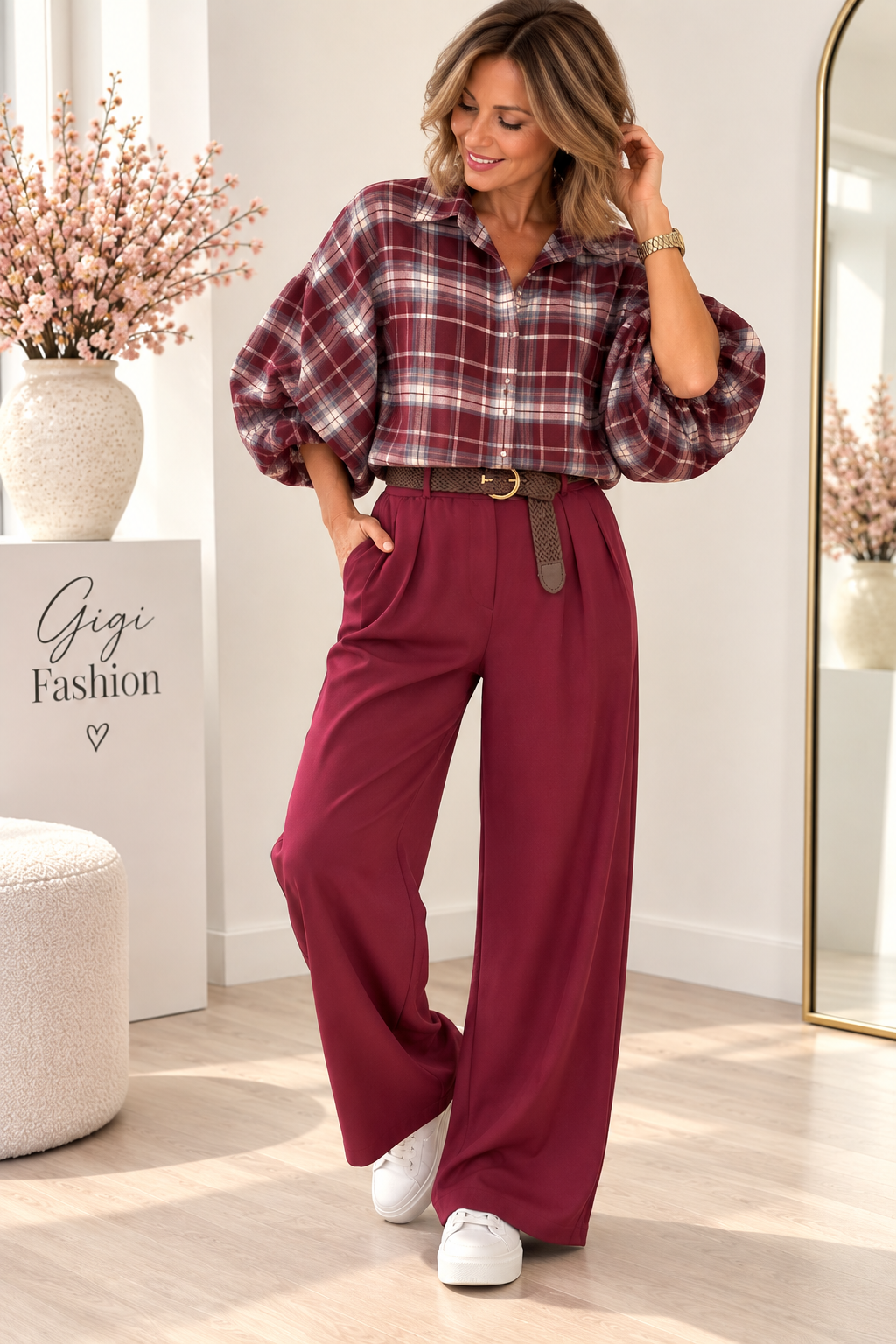 Ruiten oversized hemdjes
