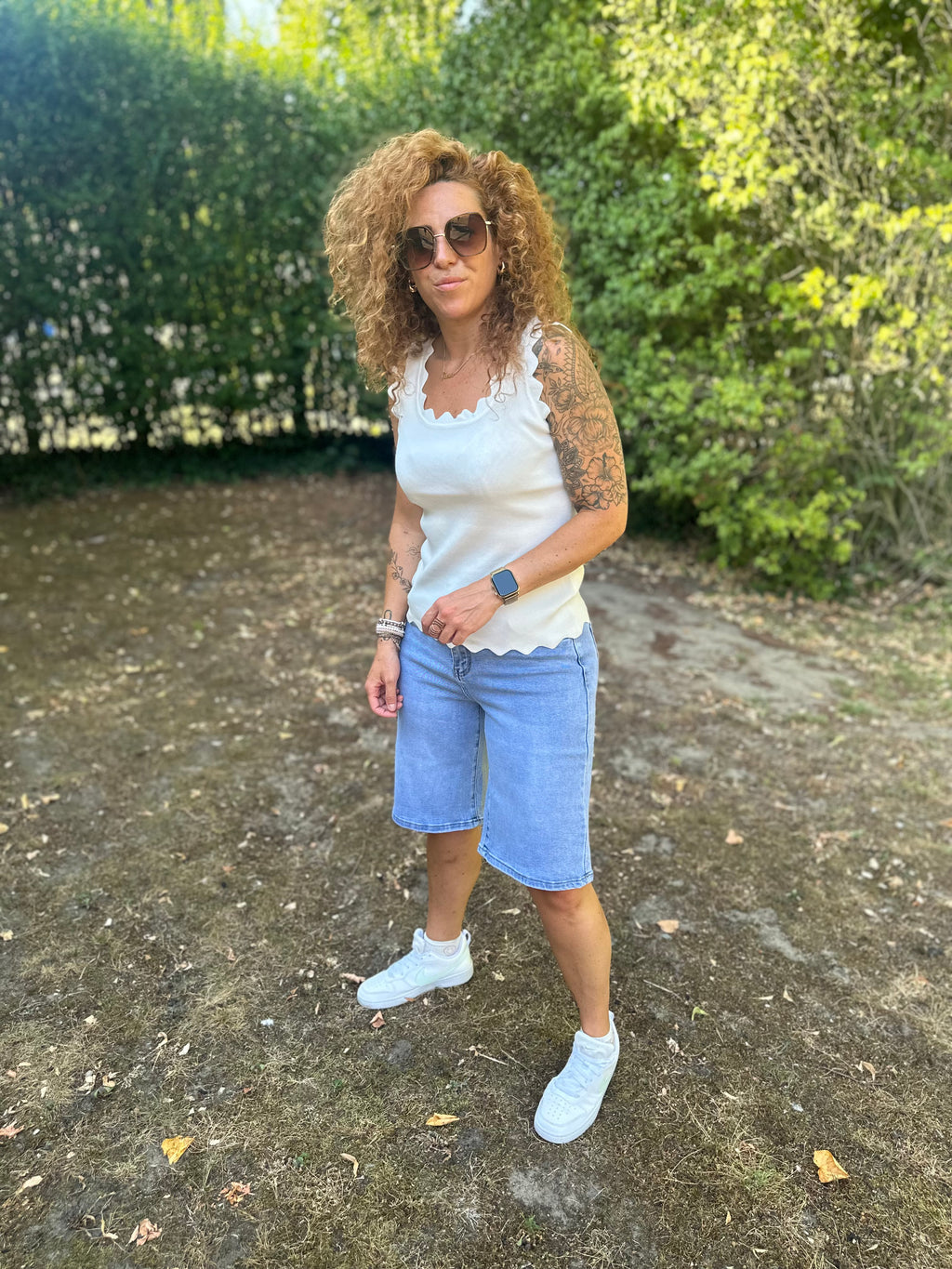 Jeansbermuda